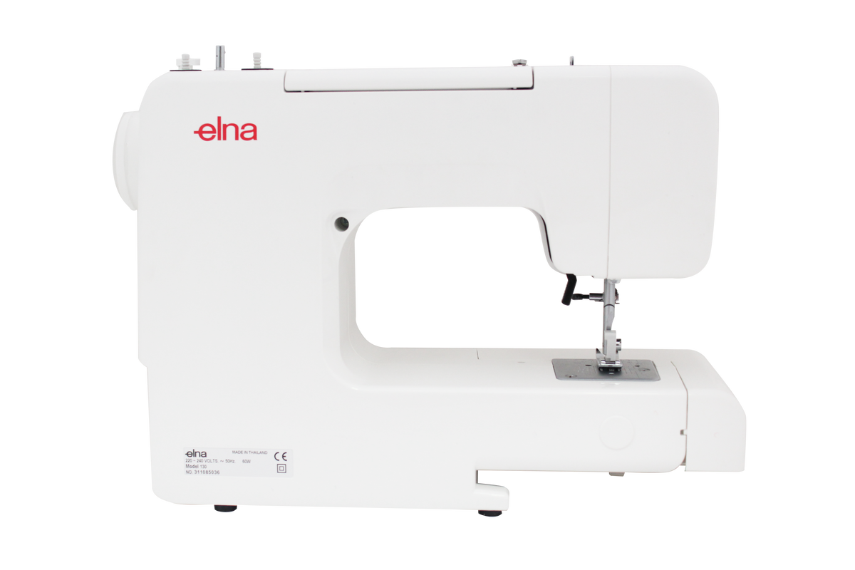 Elna eXplore 130 mechanical sewing machine rear view