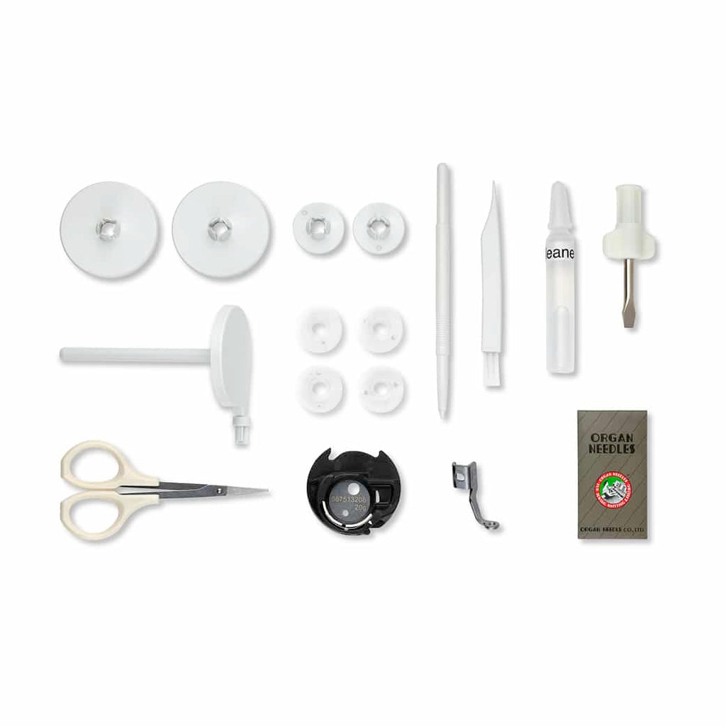 Elna eXpressive 802 free-arm embroidery capability