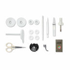 Elna eXpressive 802 free-arm embroidery capability