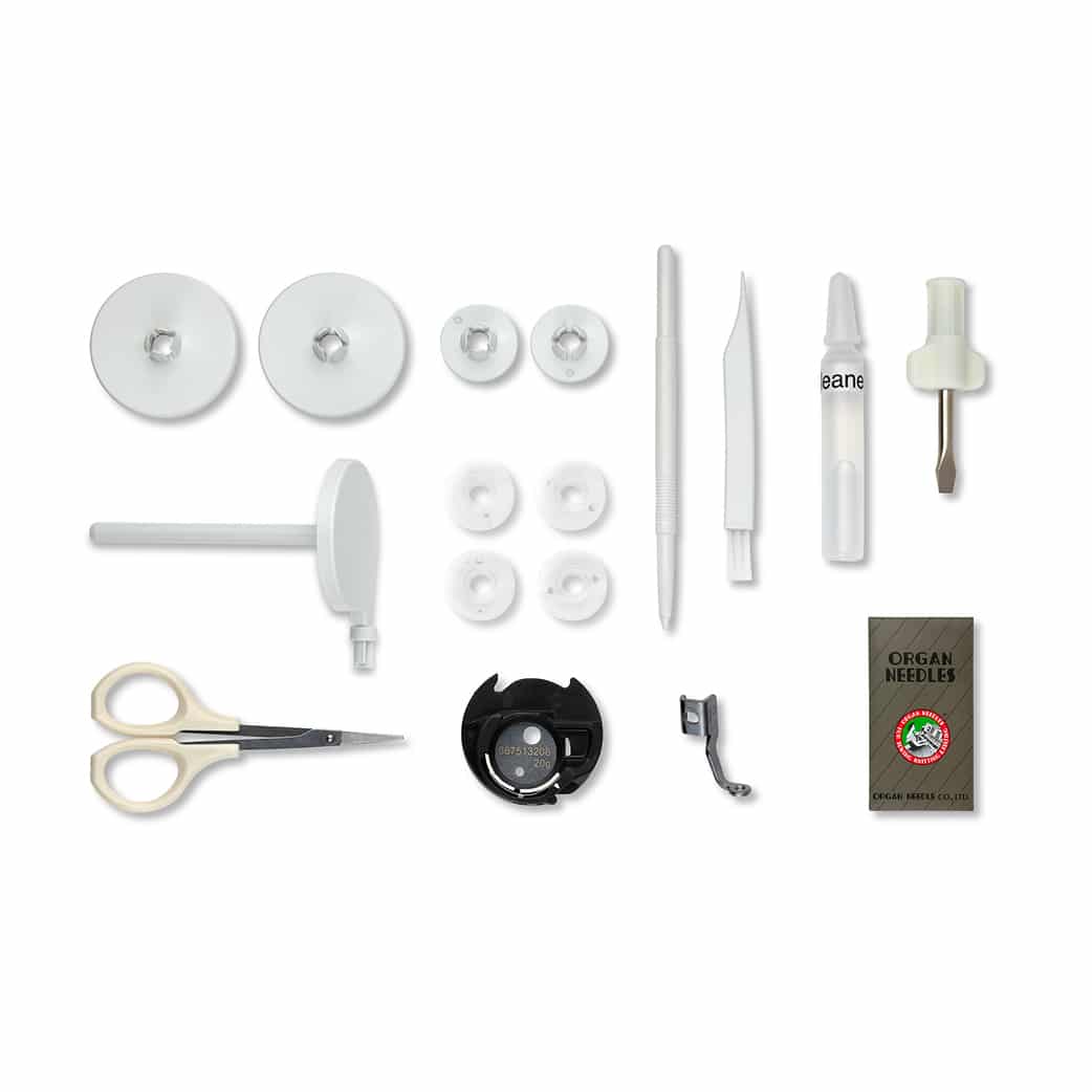 Elna eXpressive 802 free-arm embroidery capability