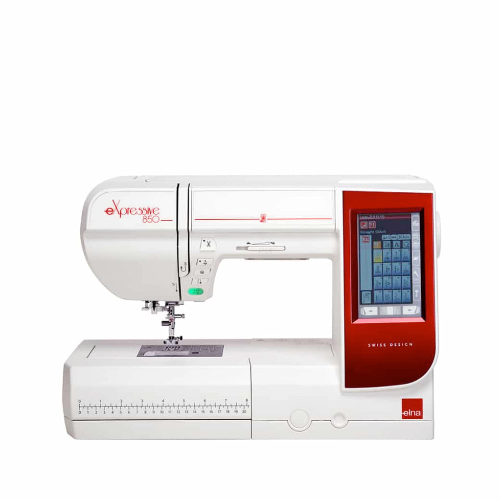 Elna eXpressive 850 sewing and embroidery machine