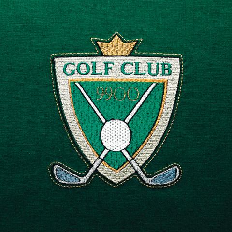Embroidery sample made with the Elna eXpressive 940