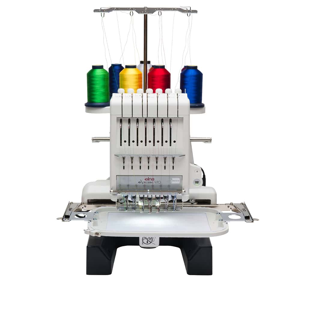 Elna eXpressive 970 seven-needle embroidery machine