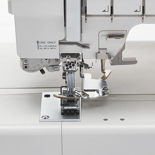 Elna eXtend Covermax presser foot and needle area