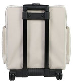 Everything Mary Collapsible Rolling Scrapbook Tote — Tan Dot — view 4