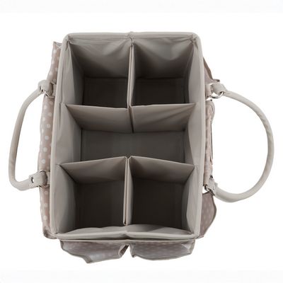 Everything Mary Deluxe Store & Tote Organizer — Tan Dot — view 3