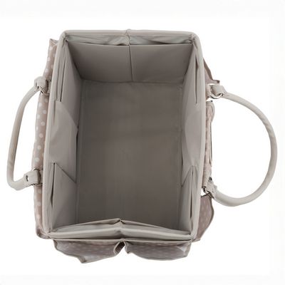 Everything Mary Deluxe Store & Tote Organizer — Tan Dot — view 4