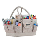 Everything Mary Deluxe Store & Tote Organizer — Tan Dot — view 5