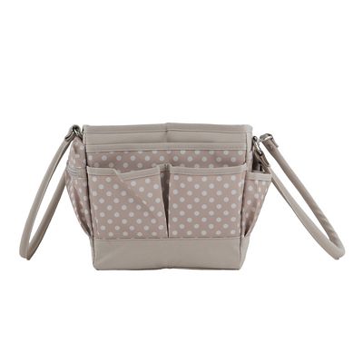 Everything Mary Deluxe Store & Tote Organizer — Tan Dot — view 6