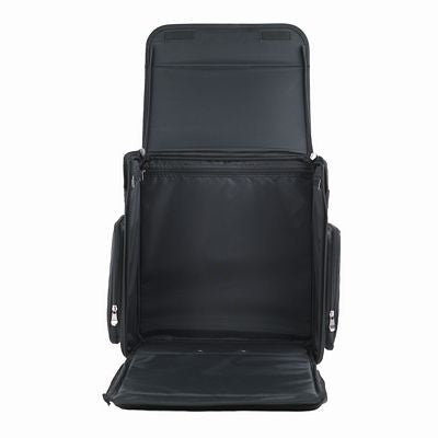 Everything Mary Collapsible Rolling Scrapbook Tote — Black Quilted — view 3
