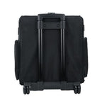 Everything Mary Collapsible Rolling Scrapbook Tote — Black Quilted — view 6