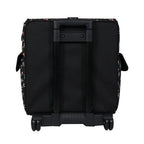 Everything Mary Collapsible Rolling Serger Storage Case — Black Floral — view 5