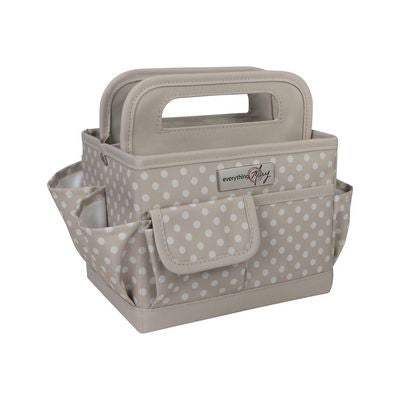 Everything Mary Collapsible Craft & Art Supply Organizer — Tan Dot