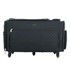Everything Mary Jumbo Rolling Tote — Black — view 2