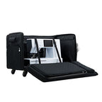 Everything Mary Jumbo Rolling Tote — Black — view 3