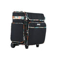 Everything Mary Rolling Scrapbook Tote — Black & Floral