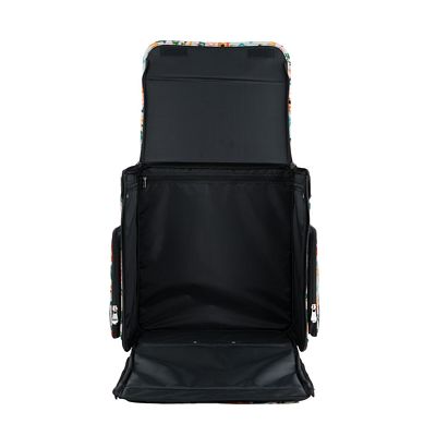 Everything Mary Rolling Scrapbook Tote — Black & Floral — view 6