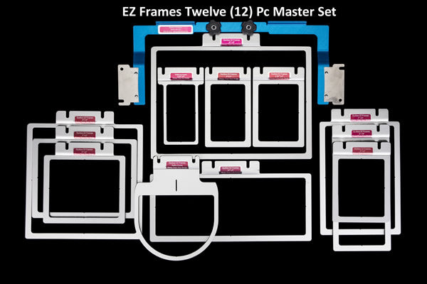 Durkee 12-Piece EZ Frames Set for the Ricoma 1010 Machine, Husqvarna / Viking Platinum MN 1000, Pfaff Creative Stylist MN-110 product image
