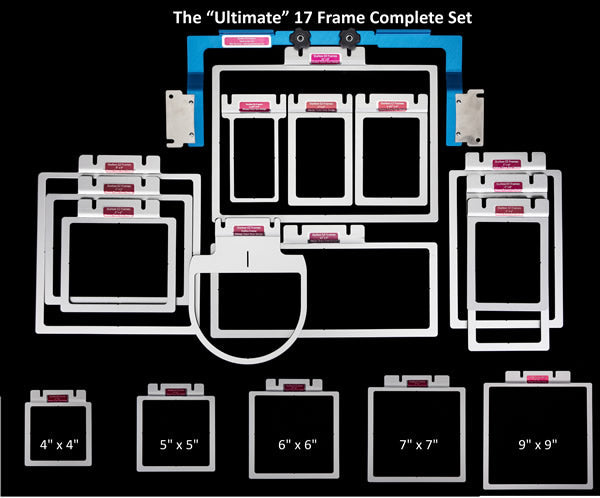 Durkee 17-Piece EZ Frames Ricoma 1010, Husqvarna / Viking Platinum MN 1000, Pfaff Creative Stylist MN-110 product image