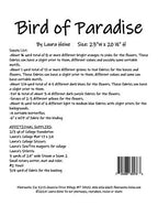 Bird of Paradise Collage Quilt Pattern — additional pattern view 1