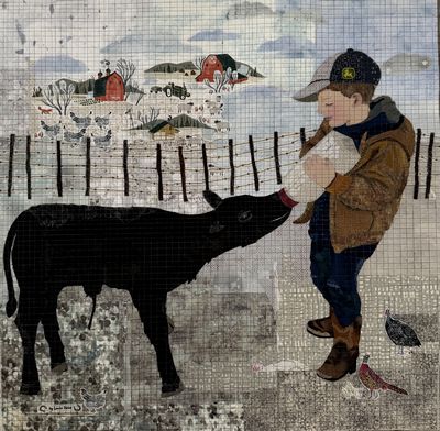 Feeding Time Collage Quilt Pattern — additional pattern view 2