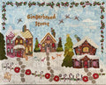 Gingerbread Street Collage Quilt Pattern by Laura Heine — pattern cover and finished project