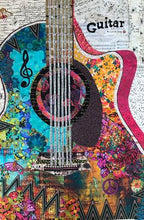 Guitar Collage Quilt Pattern — additional pattern view 2