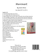 Merriment Elves Collage Quilt Pattern — additional pattern view 1