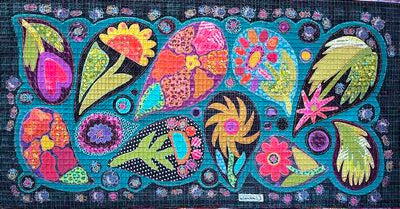 Paisley Party Runner Collage Pattern — additional pattern view 2