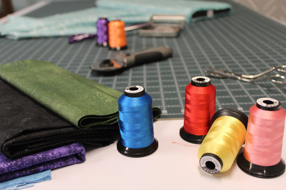 Floriani 12-weight 30-spool embroidery thread set