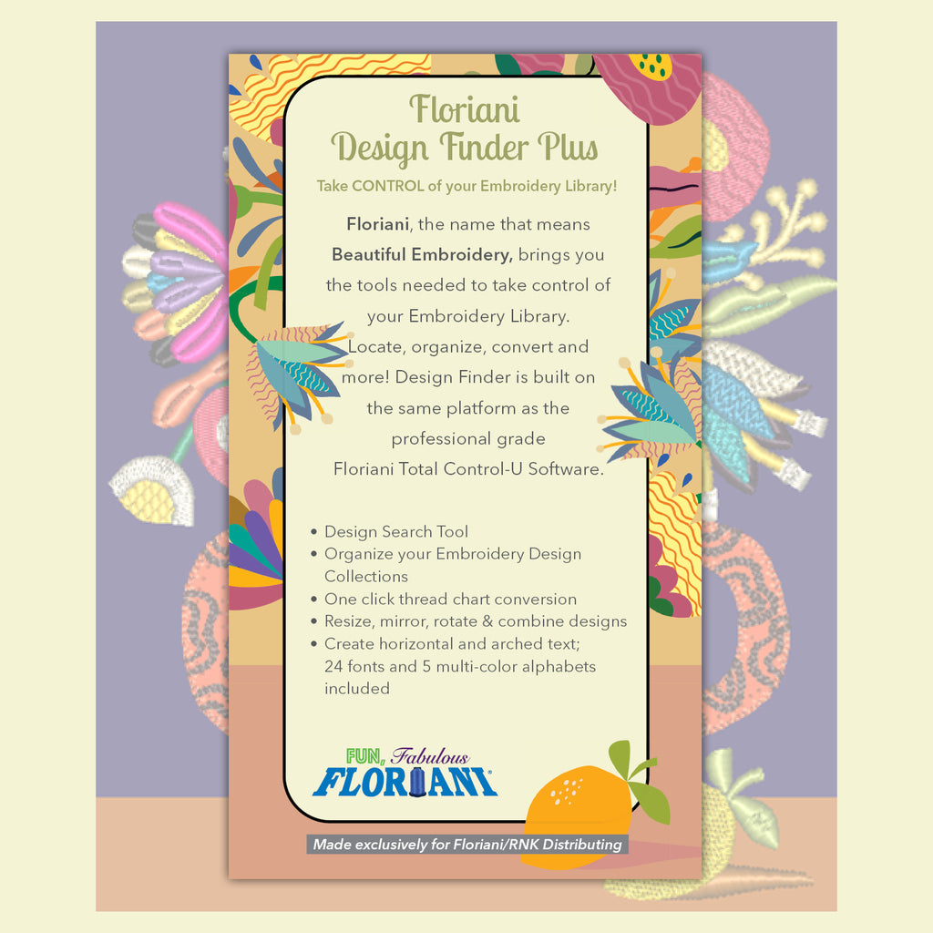 Floriani Design Finder Plus Software