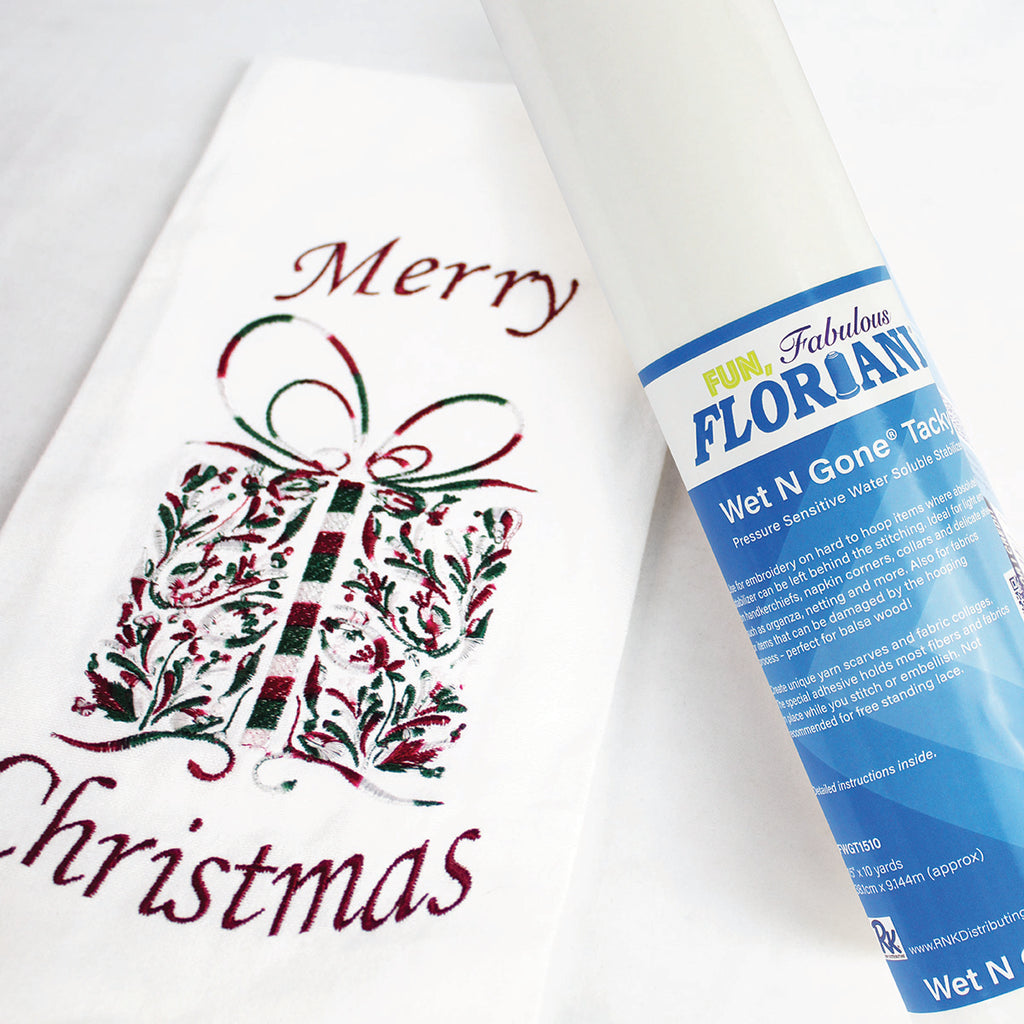 Floriani Wet N Gone Tacky Adhesive Washaway Stabilizer