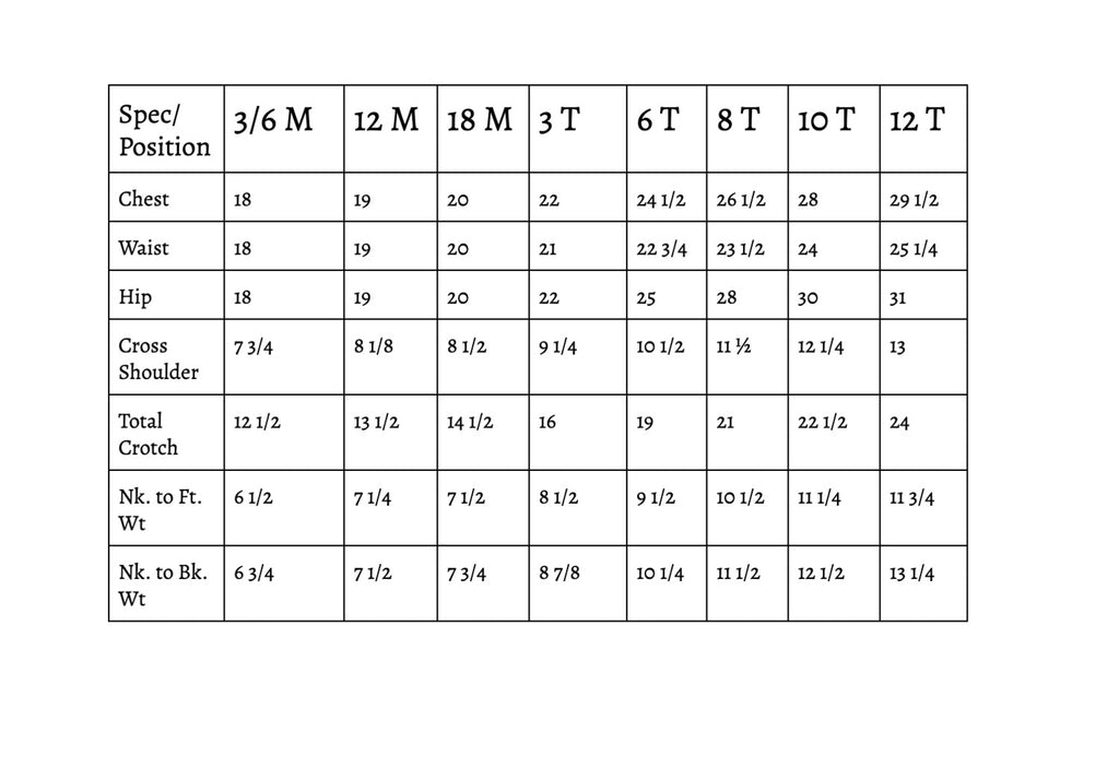 French European Unisex Child Form, view 5