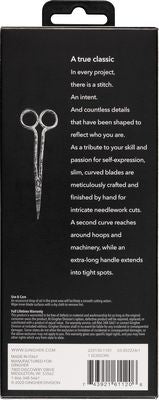 Gingher 6-Inch Double-Curved Embroidery Scissors