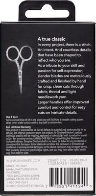 Gingher 4in Large Handle Emb — product view 2