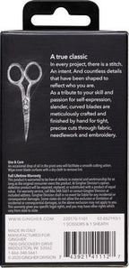 Gingher 4in Curved Blade Embroidery Scissors — product view 2