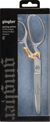 Gingher8in Spring Action Knife Edg Dressmkr Shears — product view 1