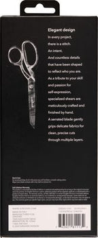 Gingher 8in Serrated Knife Edge Bent Trimmers — product view 2