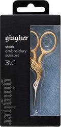 Gingher 3.1/2" Stork Embroidery — product view 1