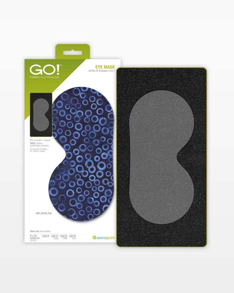 Threading Dice GO! Eye Mask Die – Sew Nation USA