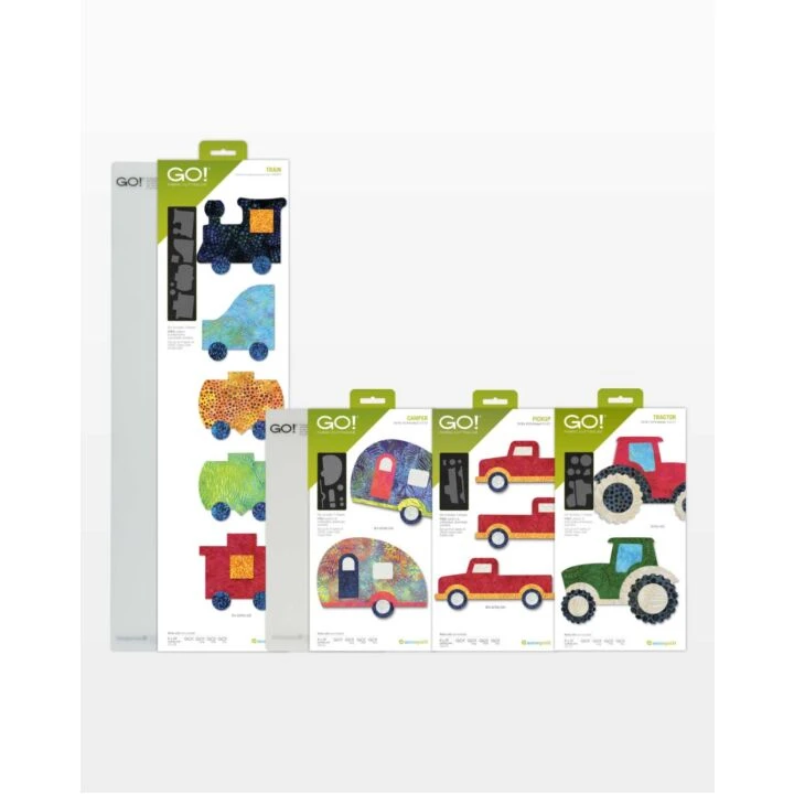 GO! Trucks, Tractors & Trains Die Bundle