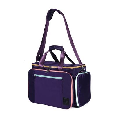 The Goat Tote- The Carryon Goat (Mardi Gras) — product view 2