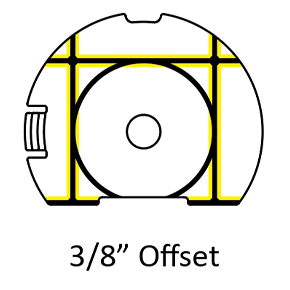Grace Company 360 Wonderfoot — guide insert and alignment markings