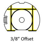 Grace Company 360 Wonderfoot — guide insert and alignment markings