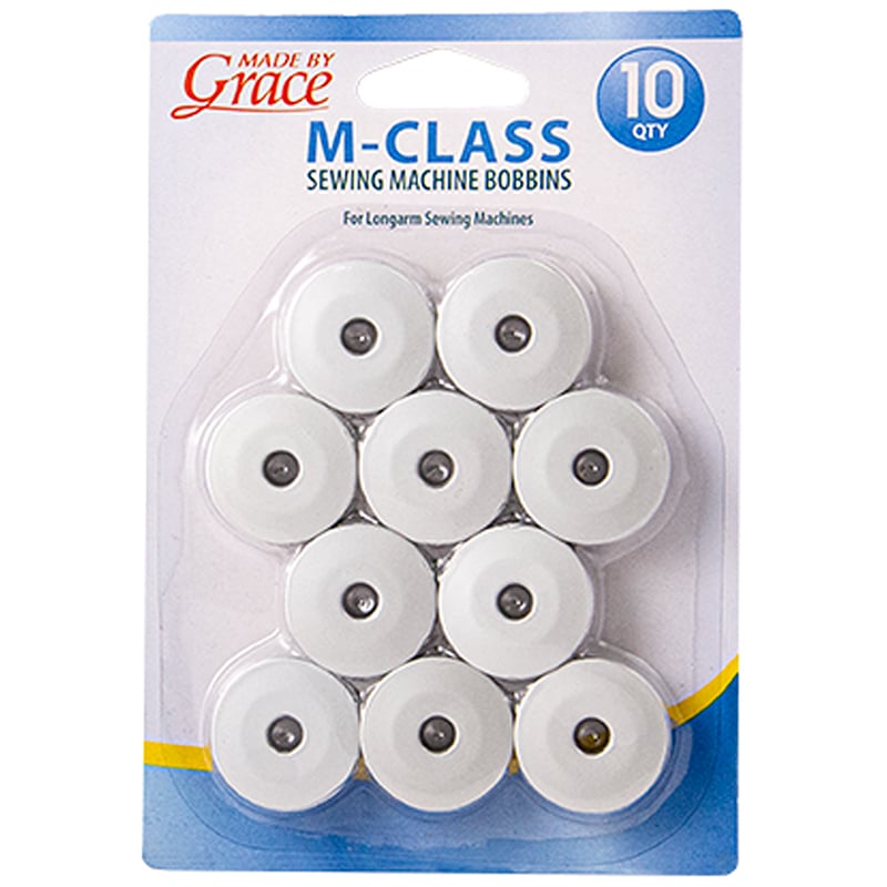 Grace Company M-Class Bobbins — package of ten M-class bobbins