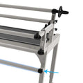 Grace Company Continuum II Batting Rail — batting rail position on the Continuum frame