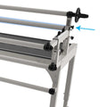 Grace Company Continuum II Idler Rail — idler rail position on the Continuum frame