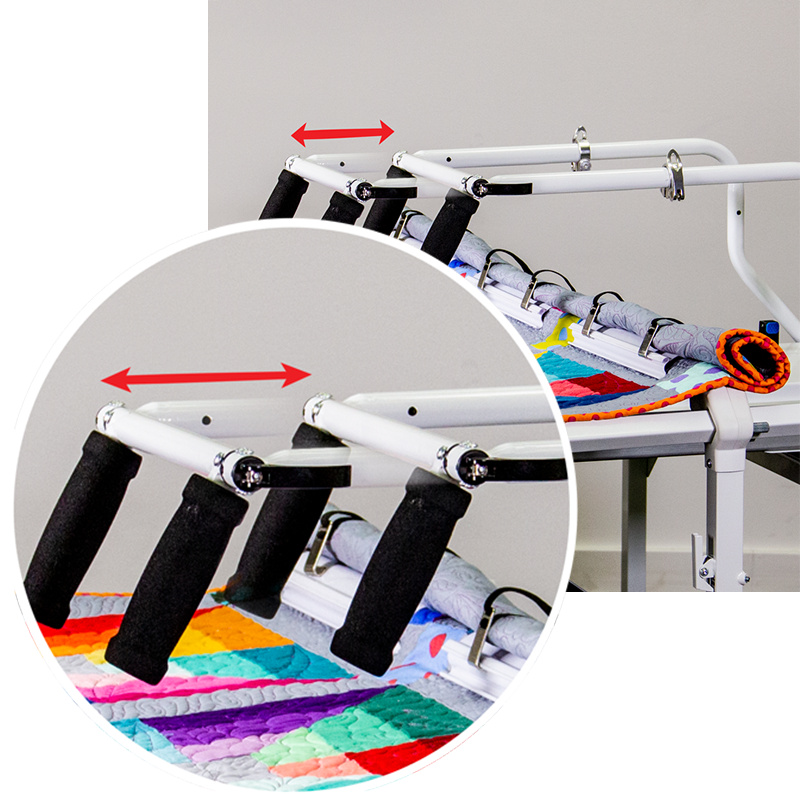 Grace Company Extendable Handles for G-Series Carriage — adjustable carriage-handle reach