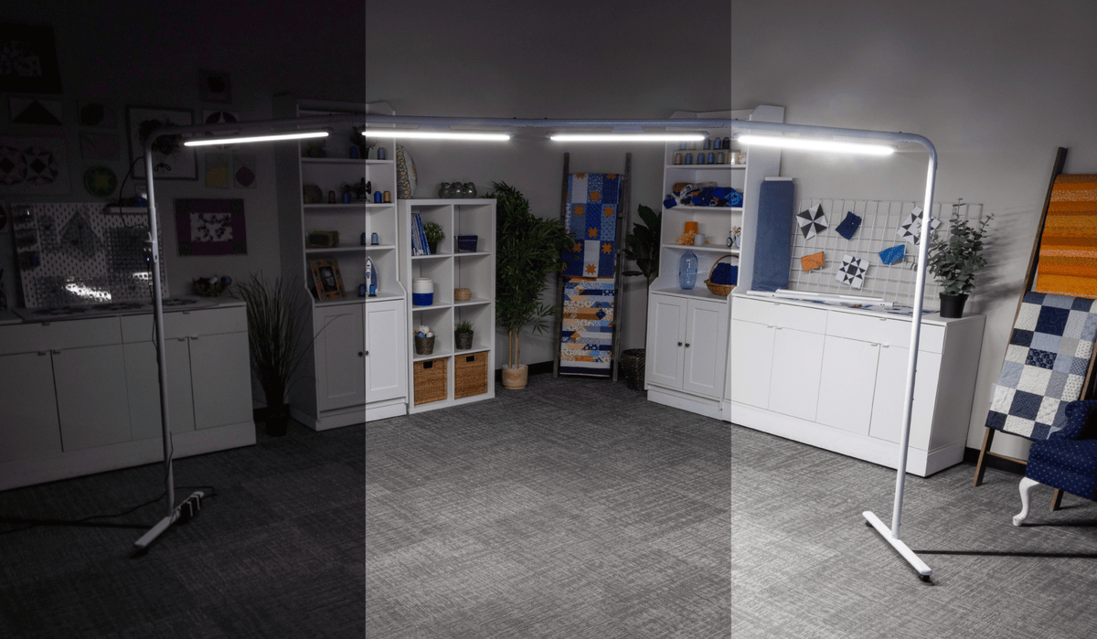Grace Company Finesse Aura Light Bar — workspace lighting comparison