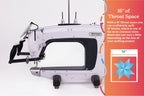 Grace Company Q’nique 16X Elite Longarm Quilting Machine — 16-inch throat space